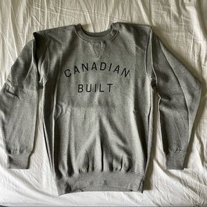 PEACE COLLECTIVE Grey Crewneck Sweater